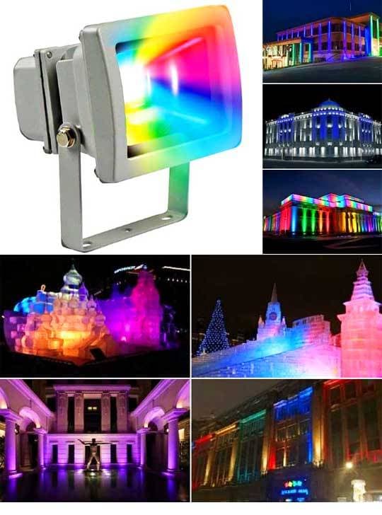 Неоновый свет RGB 10W